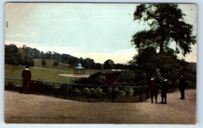 Avenham Park & Band Stand PRESTON Lancashire UK Postcard