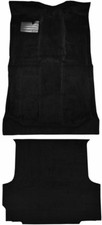 ACC 92-99 C1500 C2500 SUBURBAN w/ HEAT VENTS COMPLETE BLACK MOLDED CARPET