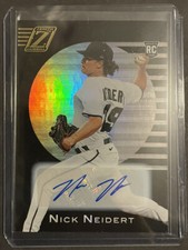 NICK NEIDERT RC 2021 Panini Chronicles ZENITH Rookie AUTOGRAPH Marlins