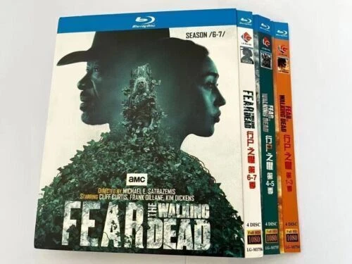 Seal Box All RegionPlay NEW Fear the Walking Dead: Season 1-7 12-Disc