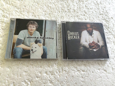 Dierks Bentley-Dierks Bentley(Self-Titled)+ Darius Rucker-Learn To Live 2-CD LOT