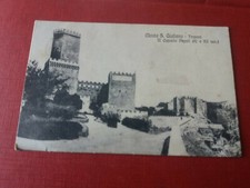 CARTOLINA ORIGINALE D' EPOCA PRIMI 900 VIAGGIATA TRAPANI MONTE S. GIULIANO 