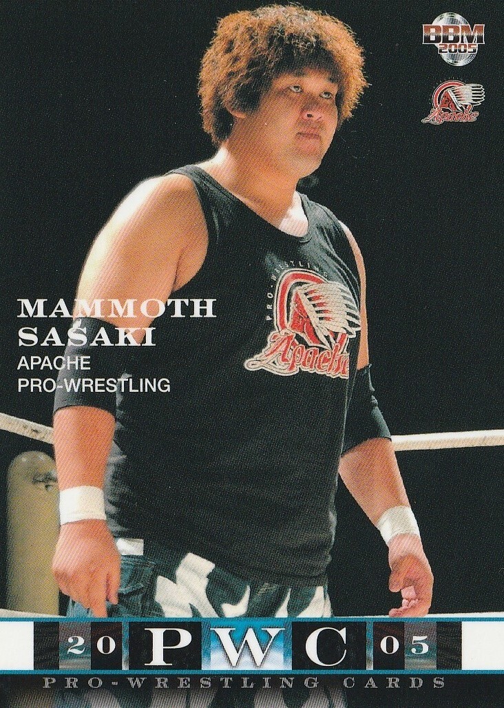 Mammoth Sasaki 2005 BBM Pro Wrestling #187 | eBay