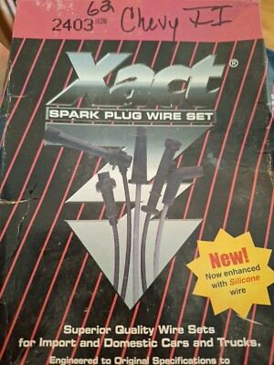 Xact 2403 Ignition Spark Plug Wire Set For 1961-1974 GM 2.3L 2.5L-L4