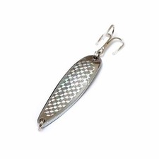 2oz Fishing Spoon Jig Treble Hook Holographic Laser casting crocodile Spoons New
