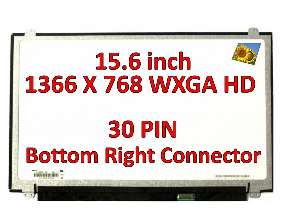 Acer Aspire Model# N17C4 LED LCD Replacement Screen 15.6 HD WXGA Display New - Image 4 of 4
