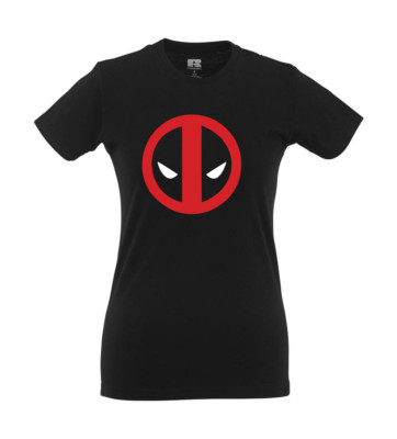 Comiclogo Deadpool I Fun I Lustig I Sprüche I Girlie Shirt