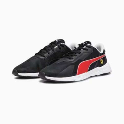 Mens Puma Scuderia Ferrari Tiburion Motorsport Shoes Size 9.5 Black Sneakers