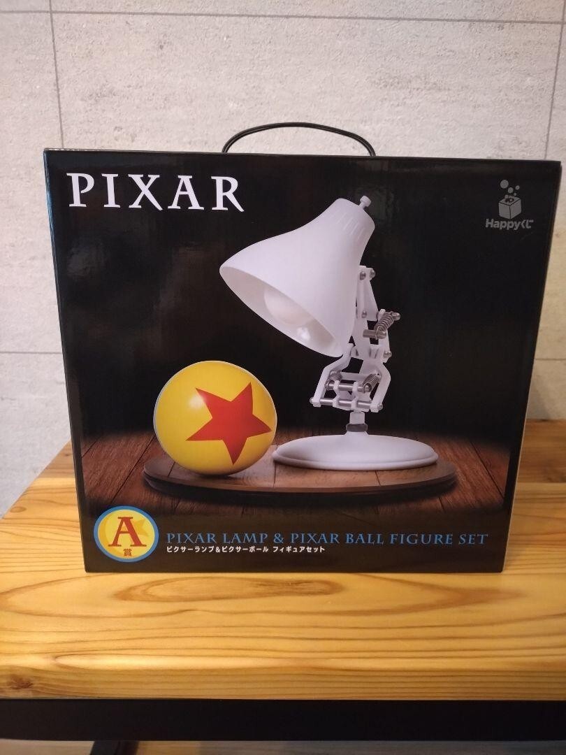 1番くじ PIXAR LAMP & PIXAR LOGO FIGURE Disney Pixar Lamp & Logo Figure Happy Kuji Last One Prize