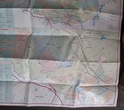 1991 Map-Sanda City Japan-Unfolds to 24 x 33 1/2 in Beautiful Map for Framing — photo 10
