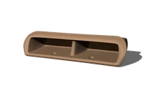 Aftermarket Mercedes Benz Softtop Grab Handle - A124 - Tan