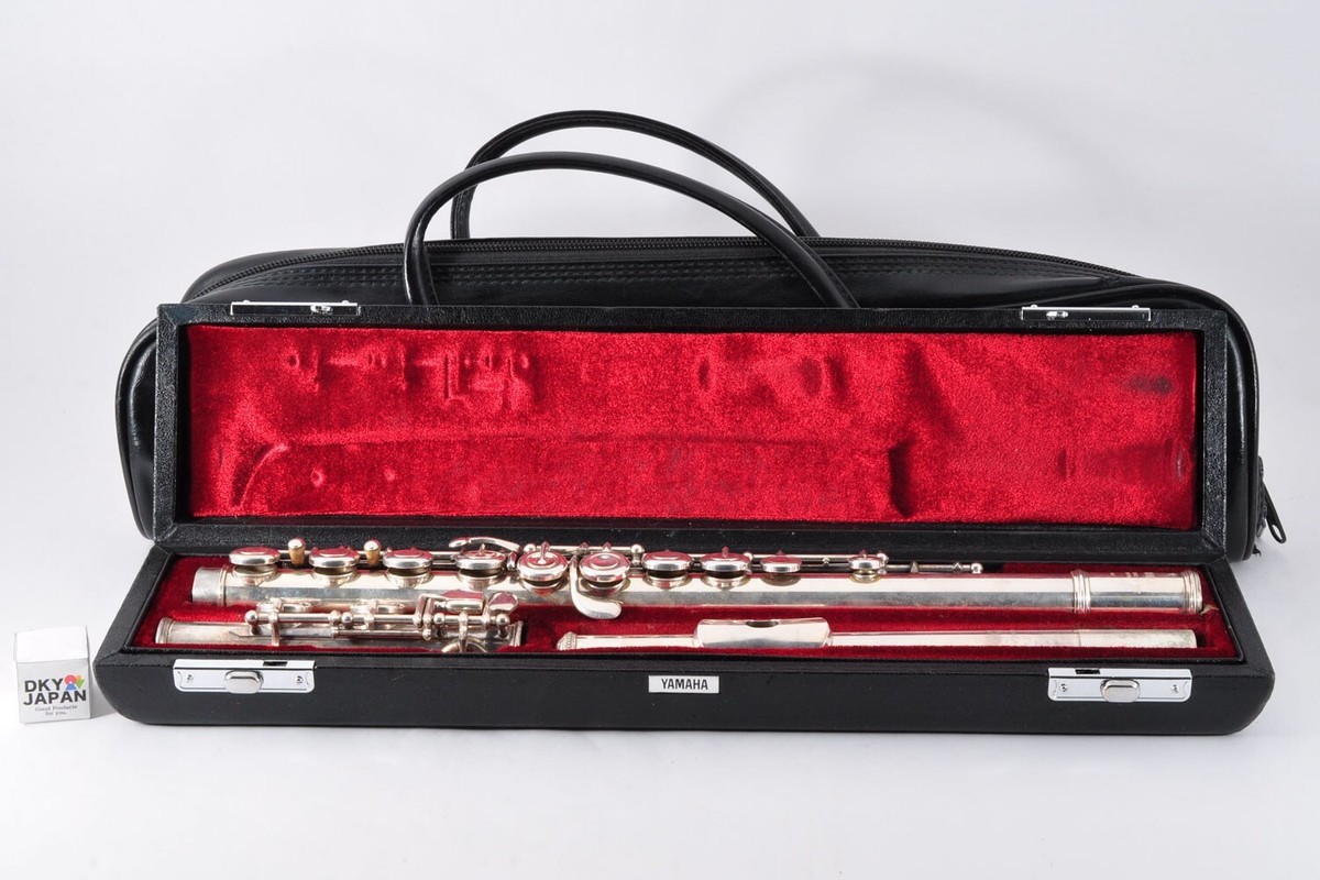 Yamaha YFL-451 Flute Silver Professional Model w/Case Carrybag 