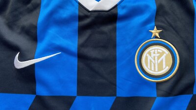 INTER MILAN 2019 2020 HOME FOOTBALL SHIRT SOCCER JERSEY NIKE