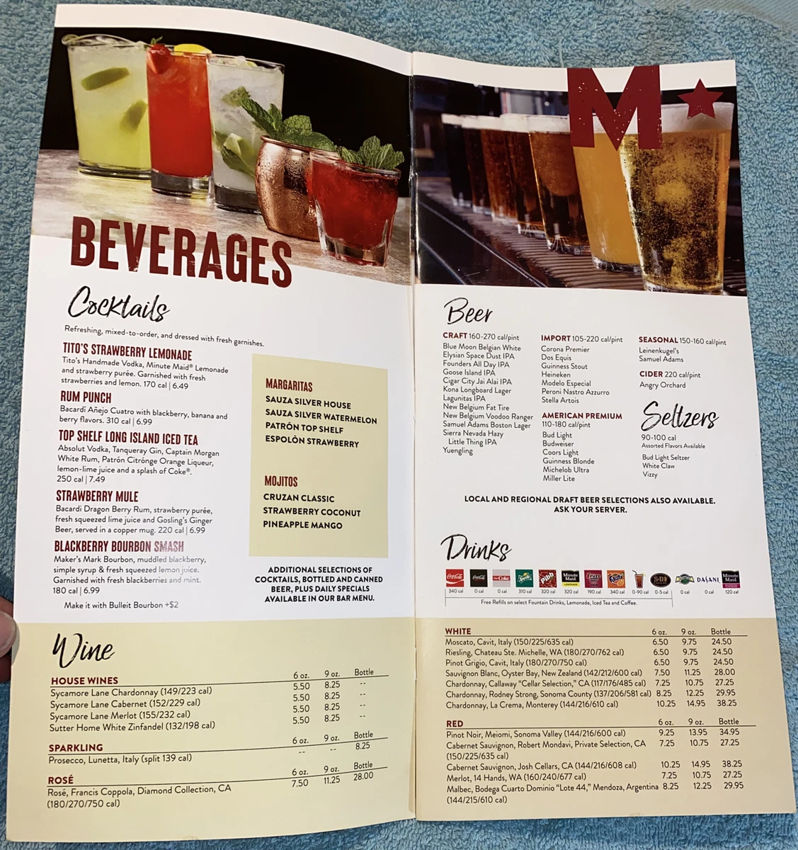 Miller's ale house menu deals