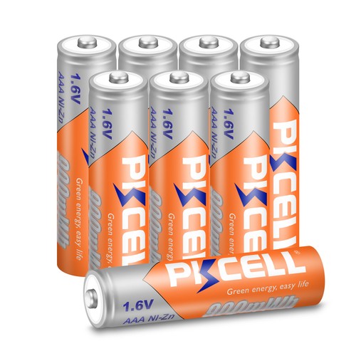 1.6v Rechargeable Batteries AA/AAA 2500mWh/900mWh NiZN Battery for RC Car Toys - Picture 13 of 14