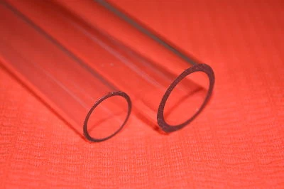LNM CLEAR ACRYLIC PERSPEX PIPE TUBE HOLLOW 18MM X 14MM DIAMETER 50MM -1000MM LONG
