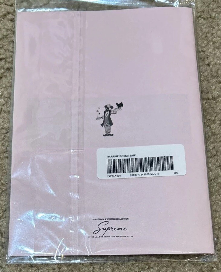 NWT Supreme x Martine Rose Zine FW24 FREE SHIPPING!
