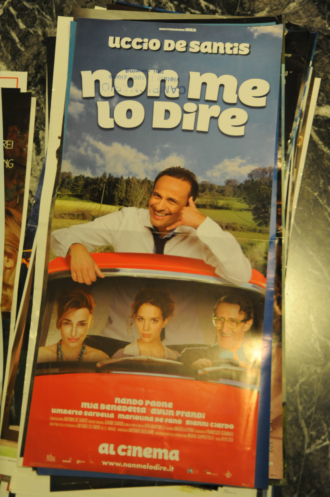 Locandina originale film Non me lo dire () - Regia di Vito Cea