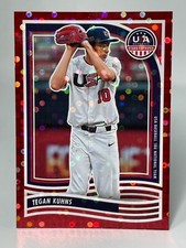 2024 Panini USA Stars & Stripes TEGAN KUHNS #84 Red Parallel 122/199