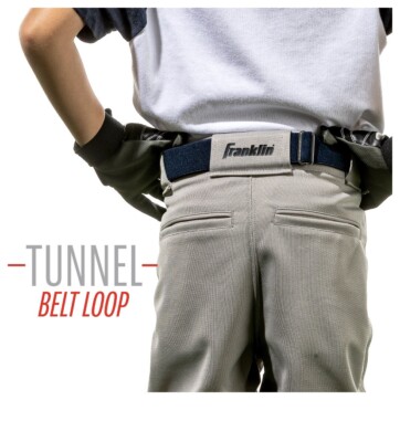 5/pair Franklin Sports Youth Baseball + Softball Pants - Knee High/Knicker Style Baseball Pants Color:white Size: Youth Medium One pair has a small hole around the knee area