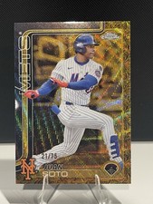 2025 Topps Gilded Juan Soto Gold Wave 21/75 ⚜️