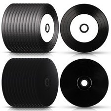 Singhoow 50 Pcs CD-R Blank Discs 700mb 80 Min 52x Vinyl Recordable Disc with...