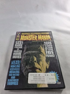 Monster Mania (DVD, 2001) for sale online | eBay