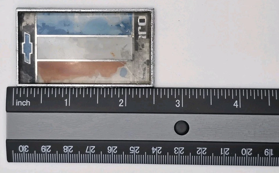 1975-1977 CHEVROLET CAMARO BADGE VINTAGE EMBLEM OEM - Изображение 2 из 4