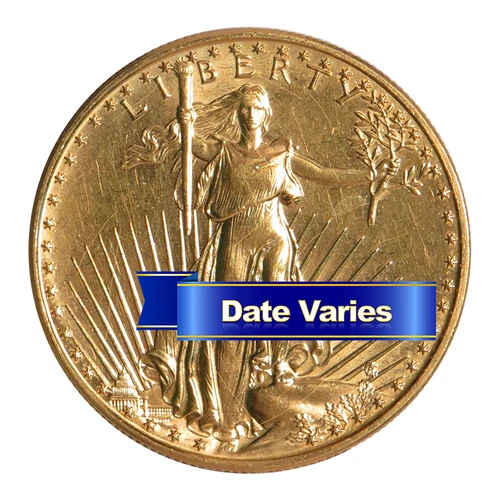 $25 American Gold Eagle 1/2 oz Random Year Impaired