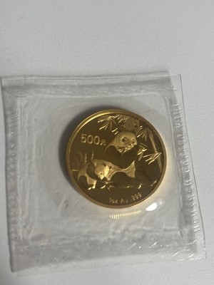 China Panda 500 Yuan Goldmünze 1 oz Au 0,999 2007 