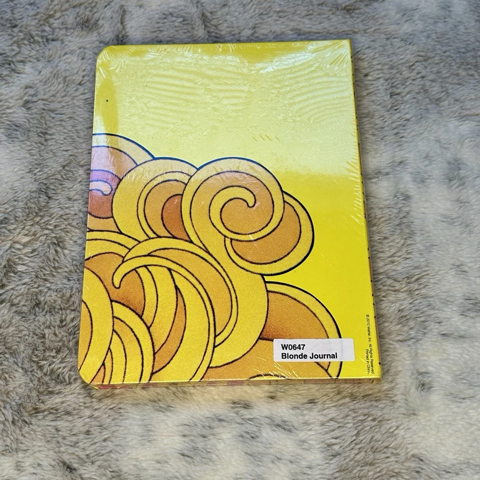 Libro cuaderno diario en blanco rubia Barbie Mattel - 2010 nuevo y sellado Foto 2 de 4