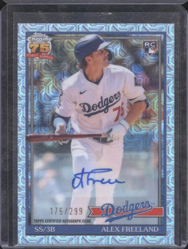 2026 Topps Series 1 Alex Freeland Red Foil (RAW)