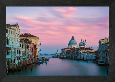 Venedig gerahmtes Wandbild Poster Leinwanddruck Bild