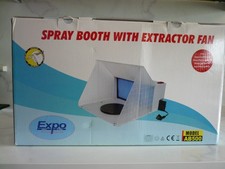 Expo Spray Booth with Extractor Fan, Model AB500. New.