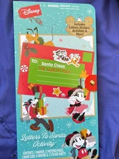 Disney Letters to Santa Activity Pack New