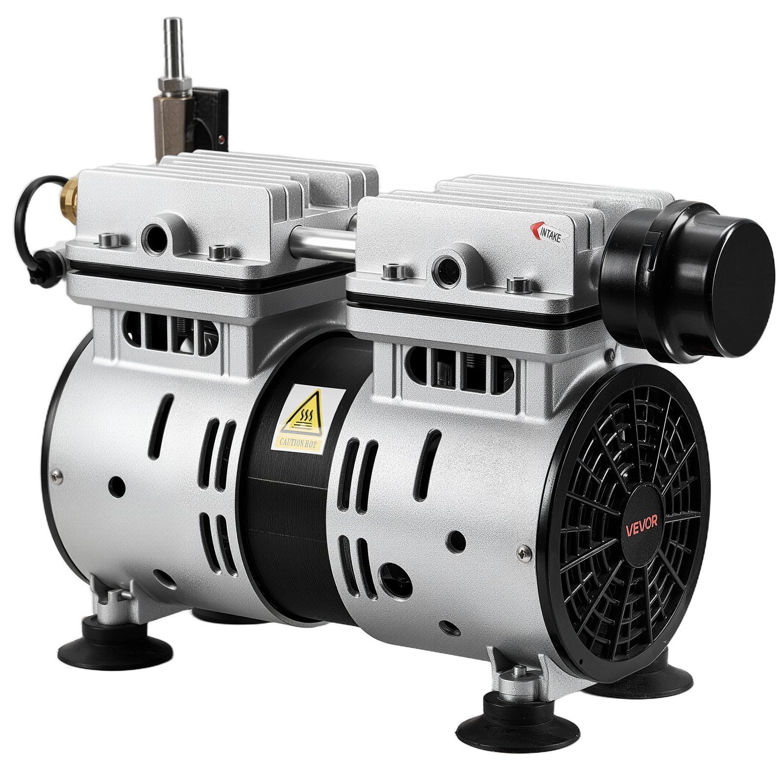 5.2CFM Pond Aerator with Flow Control Valve, 2 Diffusers, 100ft Weighted Tubing