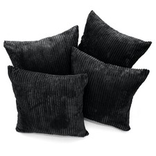 Image of Cushion Covers or Filled Cushions 18 x 18 Pack of 4 Decorative Sofa Throw Decor