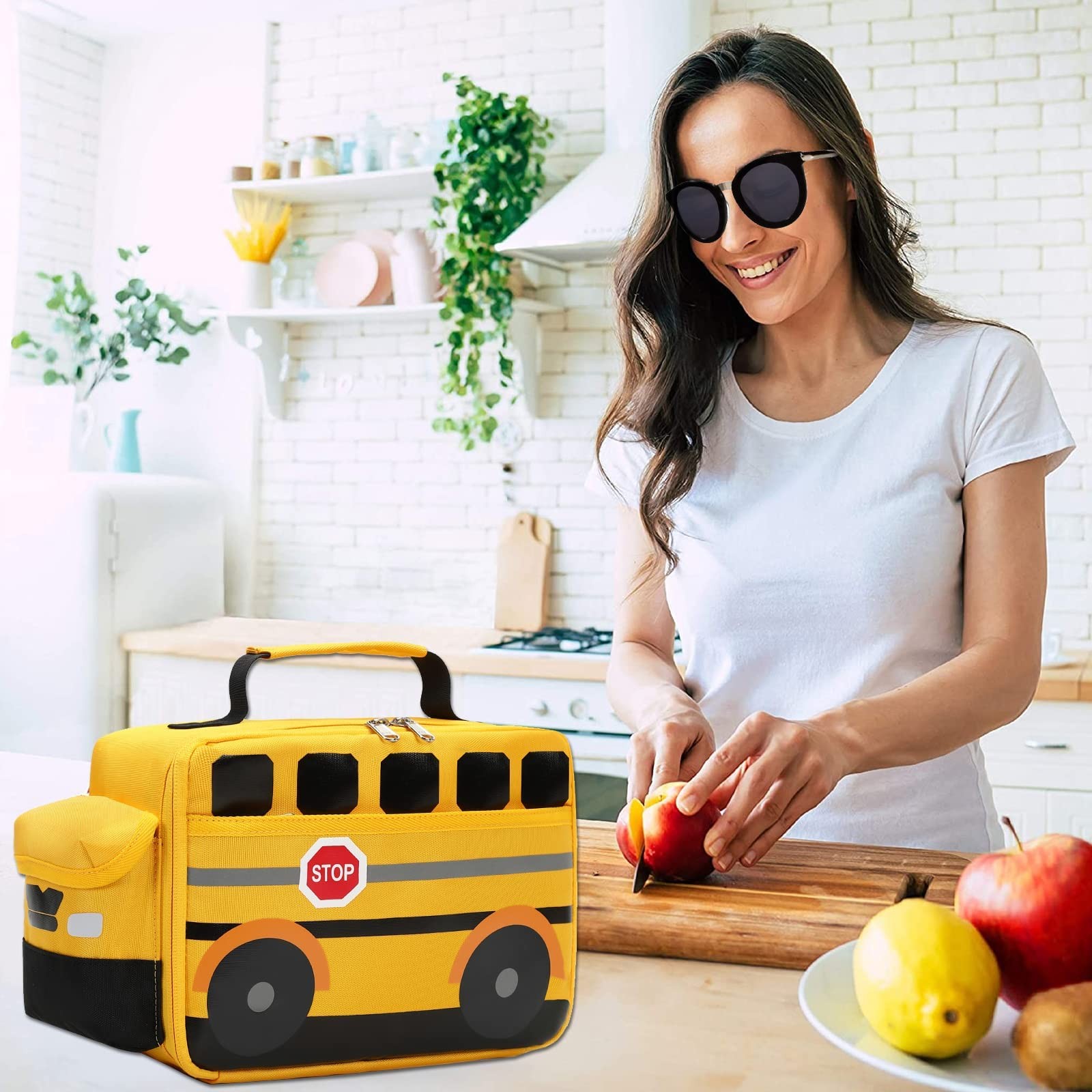 Insulated Lunch Box For Kids Boys Girls School Lunch Bags Reusable Cooler Therma