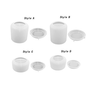 Glas Harz Form Organizer Silikon Glas Form DIY Epoxy Casting Handwerk Machen
