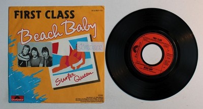 First Class Beach Baby GER 7inch Vinyl Single Top!
