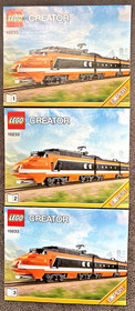 LEGO 10233 CREATOR * HORIZON EXPRESS * 3 X GENUINE BUILDING INSTRUCTIONS * AWESOME *👍