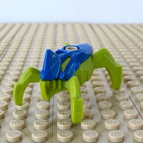 LEGO Hero Factory: Blue/ Lime Green Jumper, hf008, 44028, DRILL MACHINE, 2014