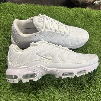 Nike Air Max Plus G Spikeless Golf Shoes Triple White Men s Sz 11.5 FZ4150-100