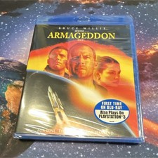 NEW SEALED Armageddon Widescreen Blu-ray Bruce Willis Touchstone Action Sci-Fi