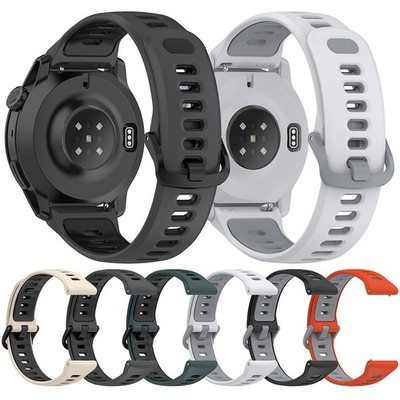 22mm Silicone Watch Straps for COROS PACE4/ Huawei watch5 46MM / OPPO watch S