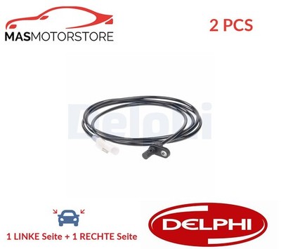 ABS SENSOR DREHZAHLFÜHLER PAAR HINTEN DELPHI SS21302-12B1 2PCS I NEU