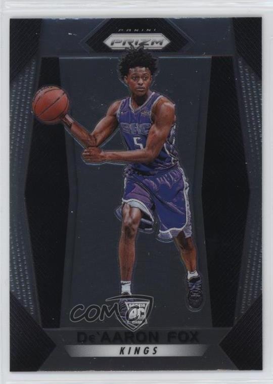 2017-18 Panini Prizm De'Aaron Fox #24 0a4