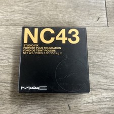 MAC Studio Fix Powder Plus Foundation - NC43 - O.52 Oz / 15 g NEW  AUTHENTIC.