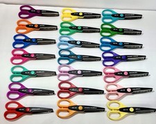 Lot 21 Assorted Kraft Edgers Decorative Edge Scissors for Scrapbooking
