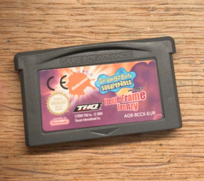 GBA Nintendo Gameboy Advance Spongebob Squarepants Freeze Frame Frenzy nur Modul